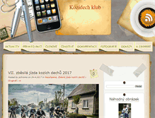 Tablet Screenshot of kozidech.grygov.cz